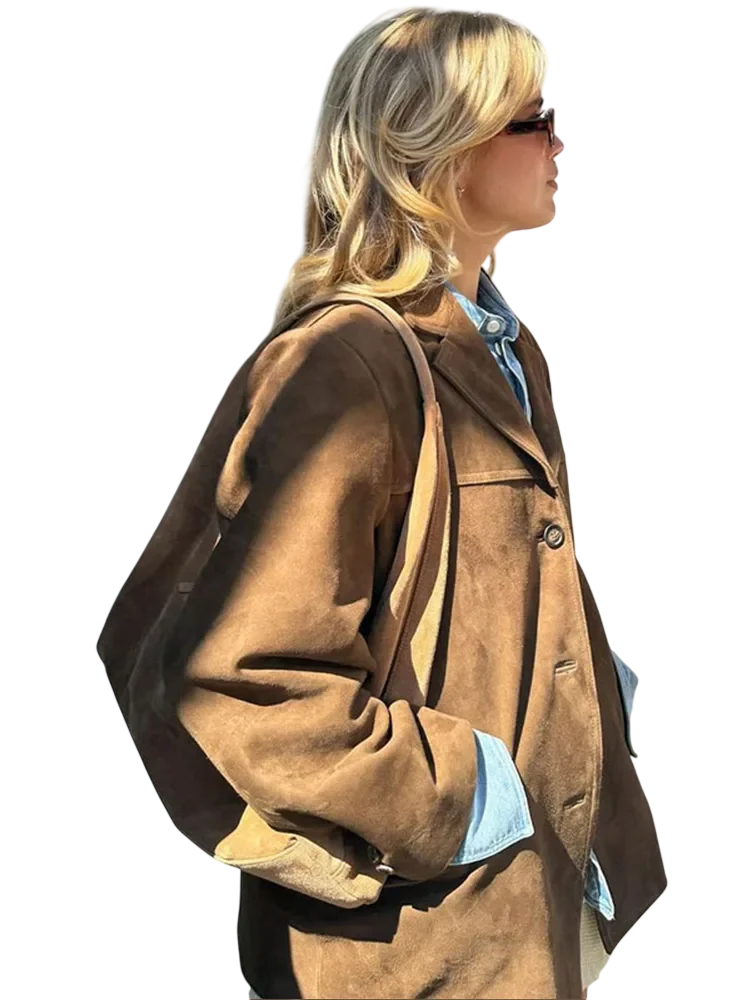 Dila - Chaqueta de ante para Mujer