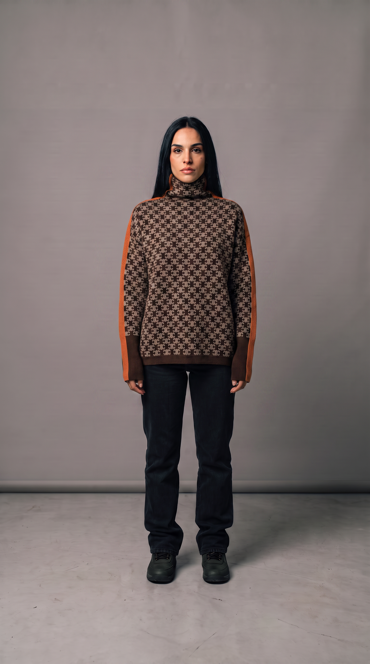 Jersey de cuello alto Sibyl