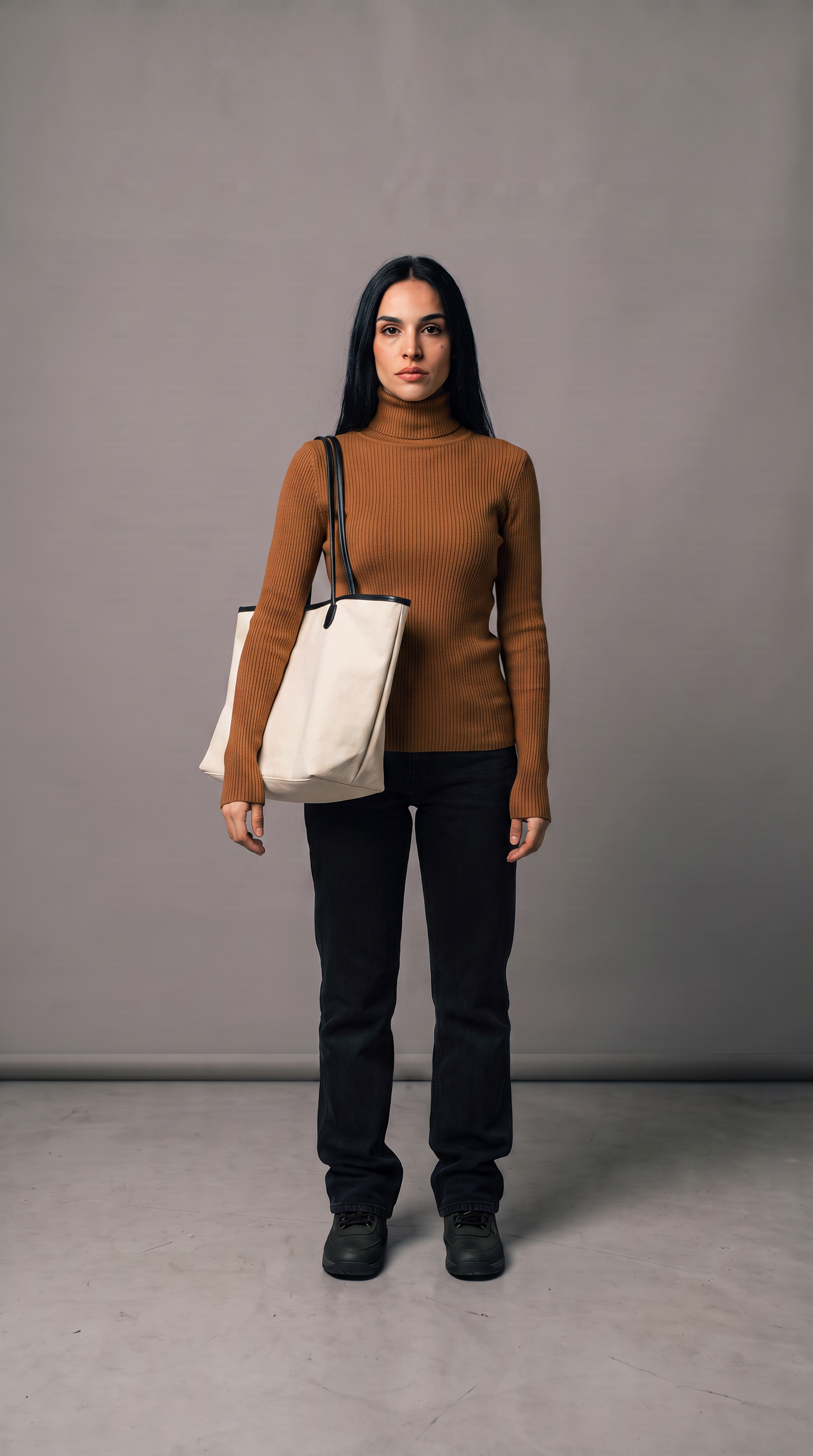 Jersey de cuello alto Alice