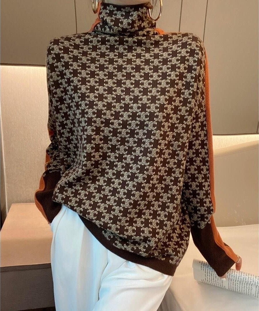 Jersey de cuello alto Sibyl