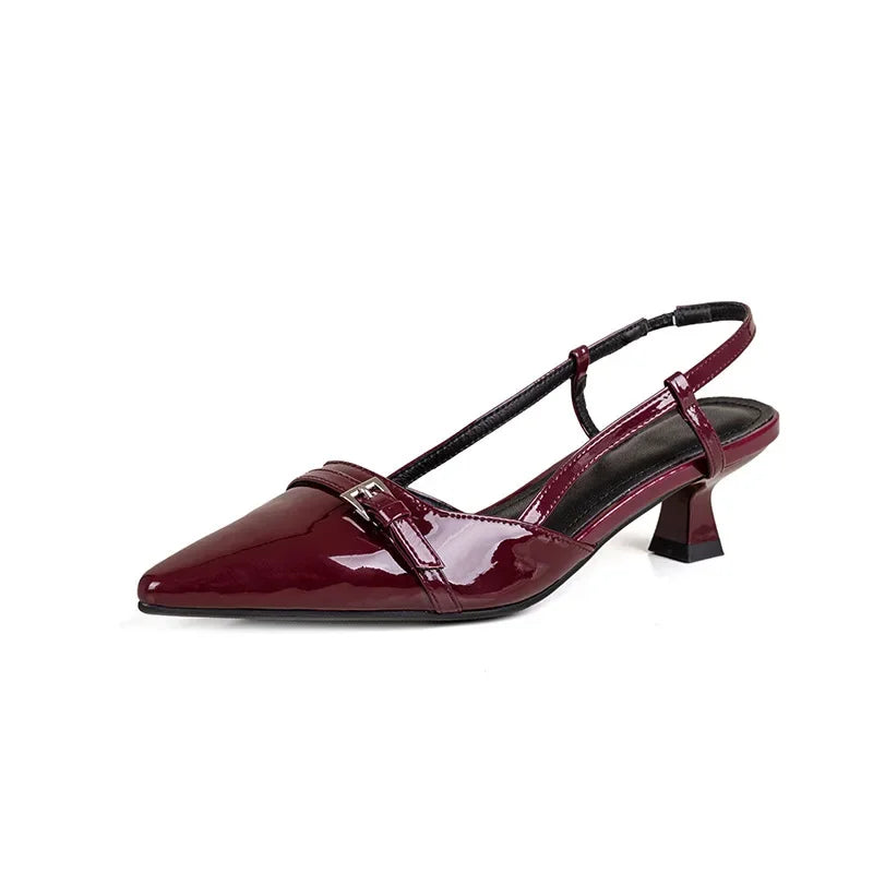Tacones medios elevados