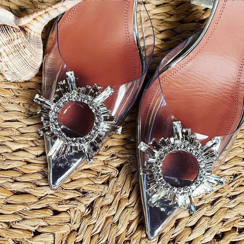 Monica Crystal Tacones altos