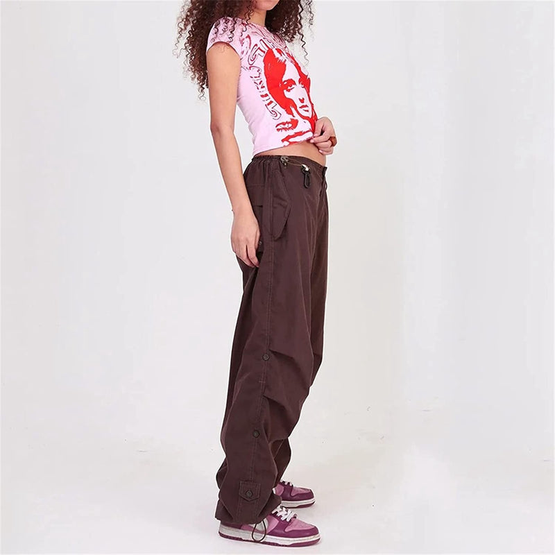 Top corto vintage para mujer de los años 90