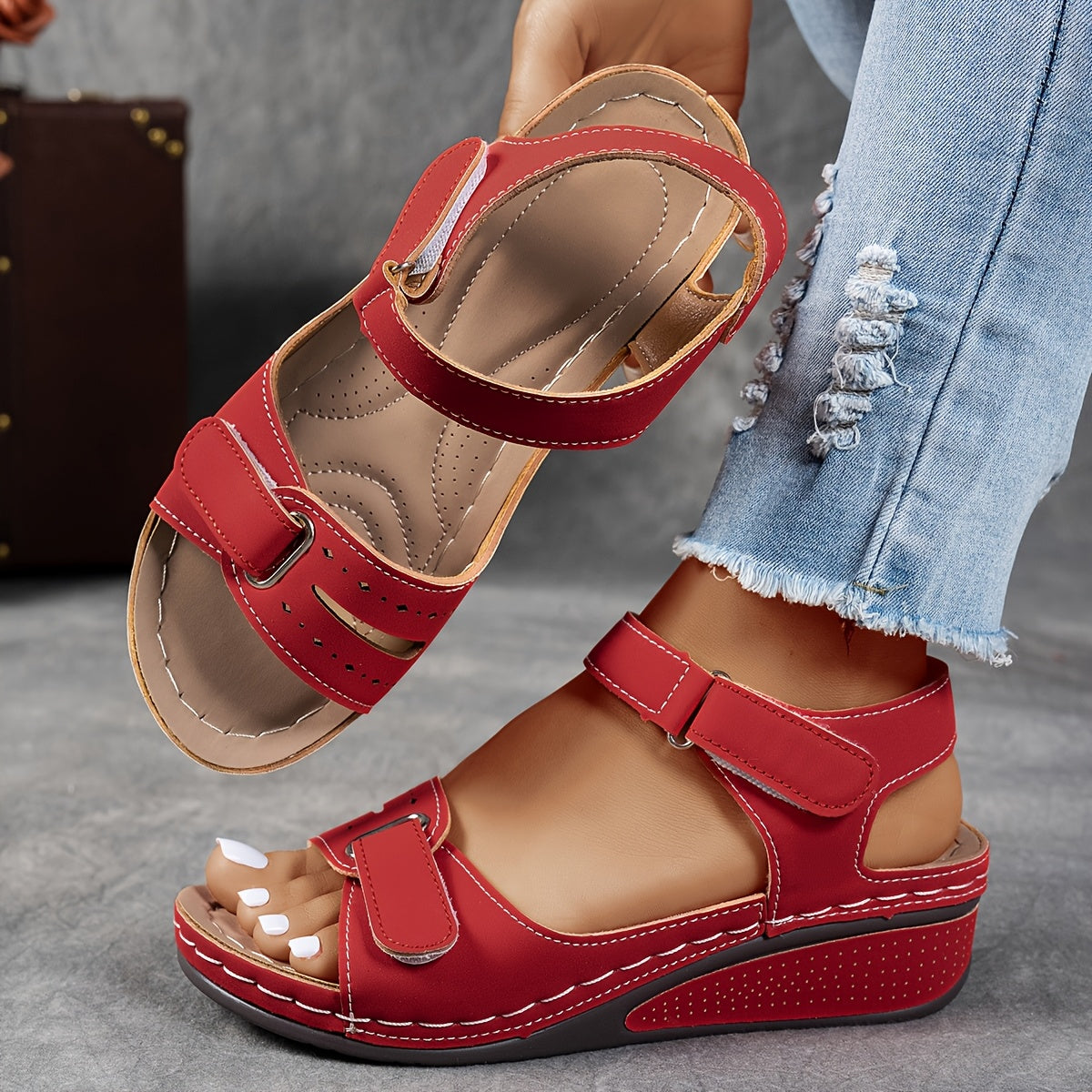 Janet - Sandalias ortopédicas Comfort Flex