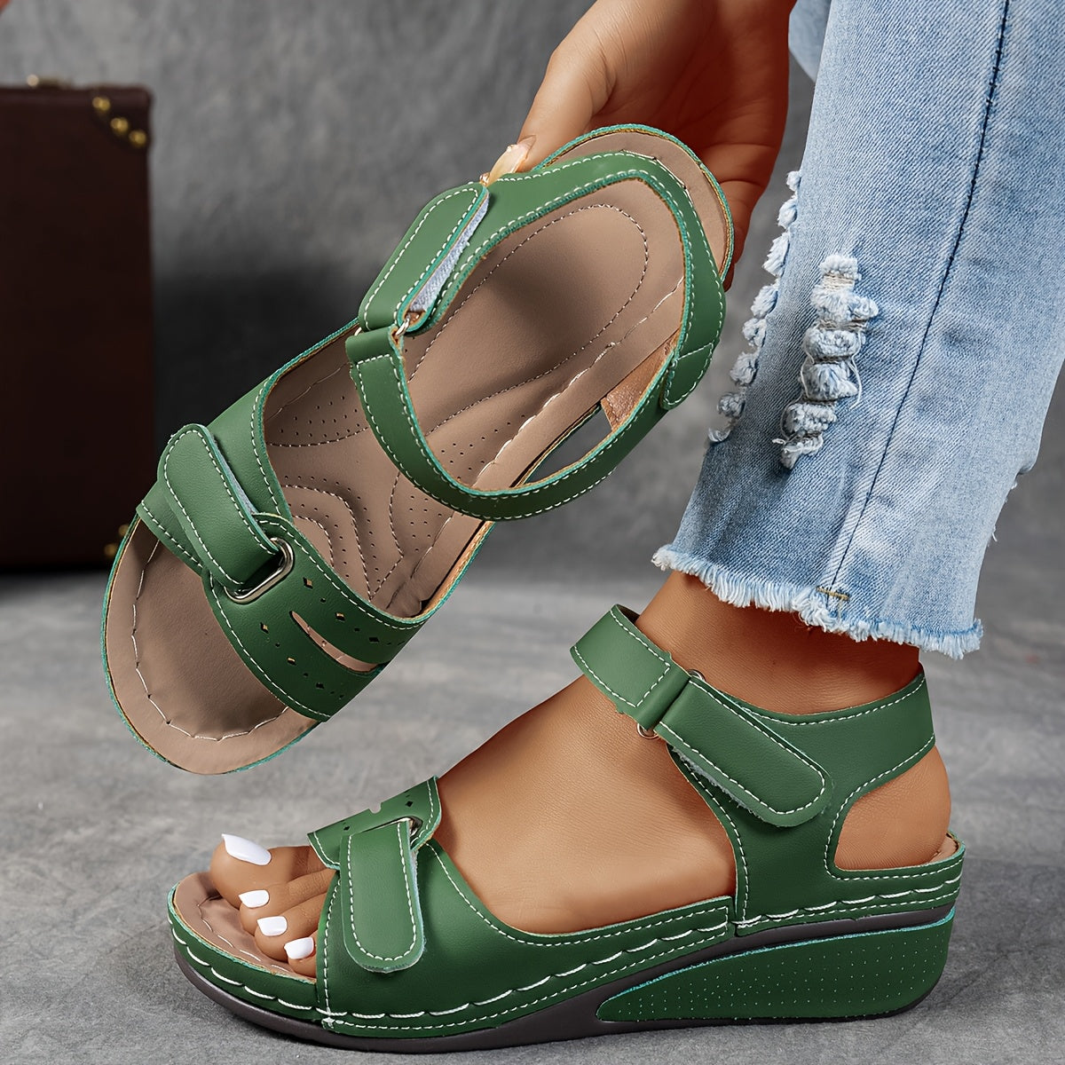 Janet - Sandalias ortopédicas Comfort Flex