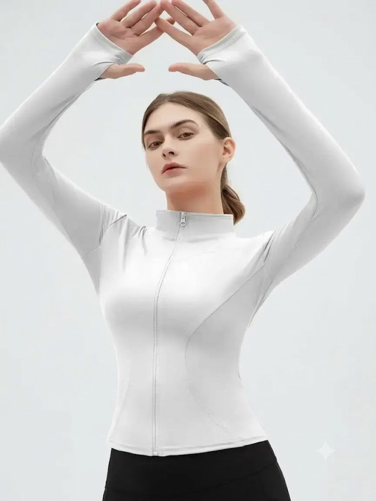 zara- chaqueta compresion manga larga