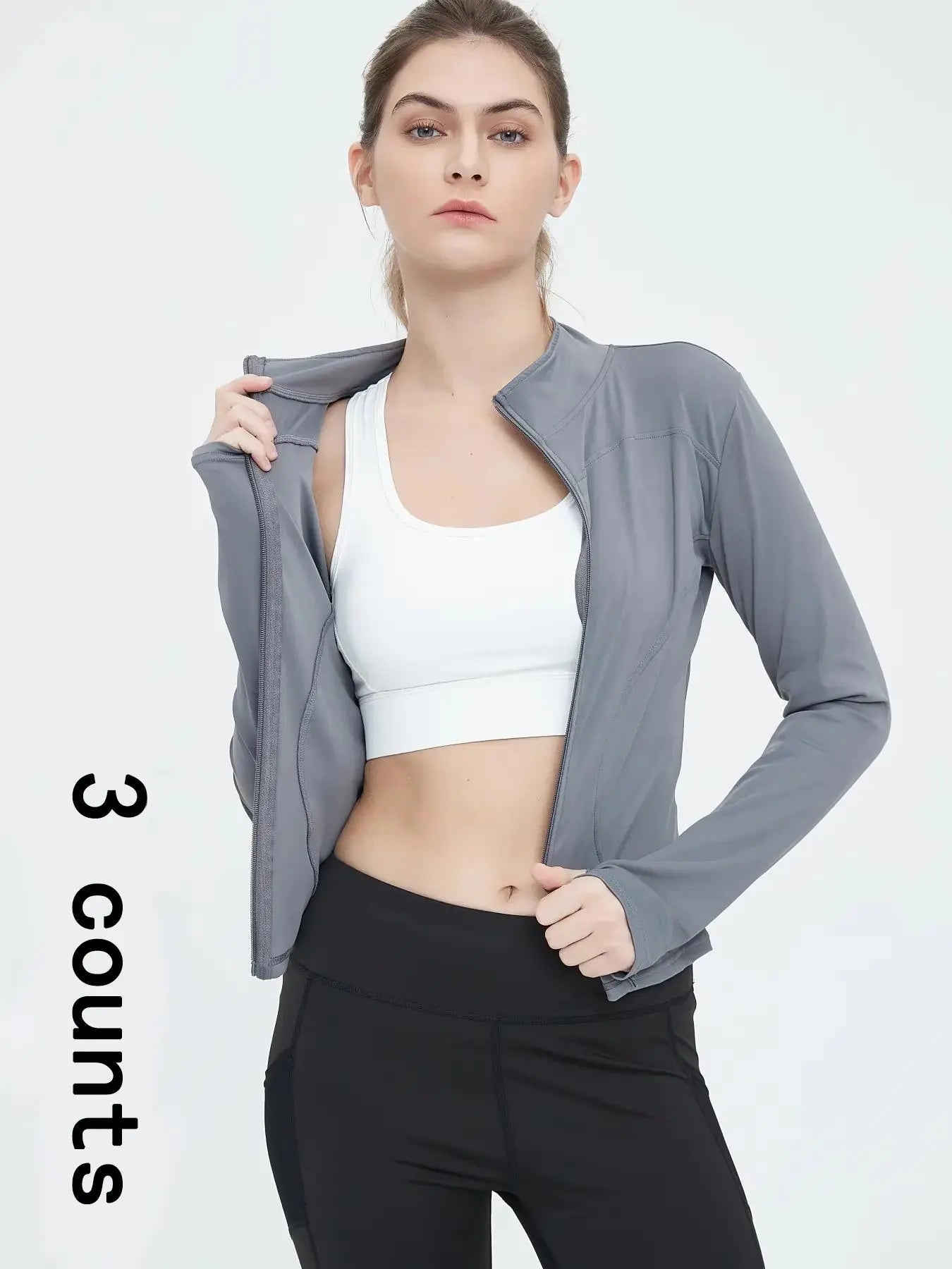 zara- chaqueta compresion manga larga