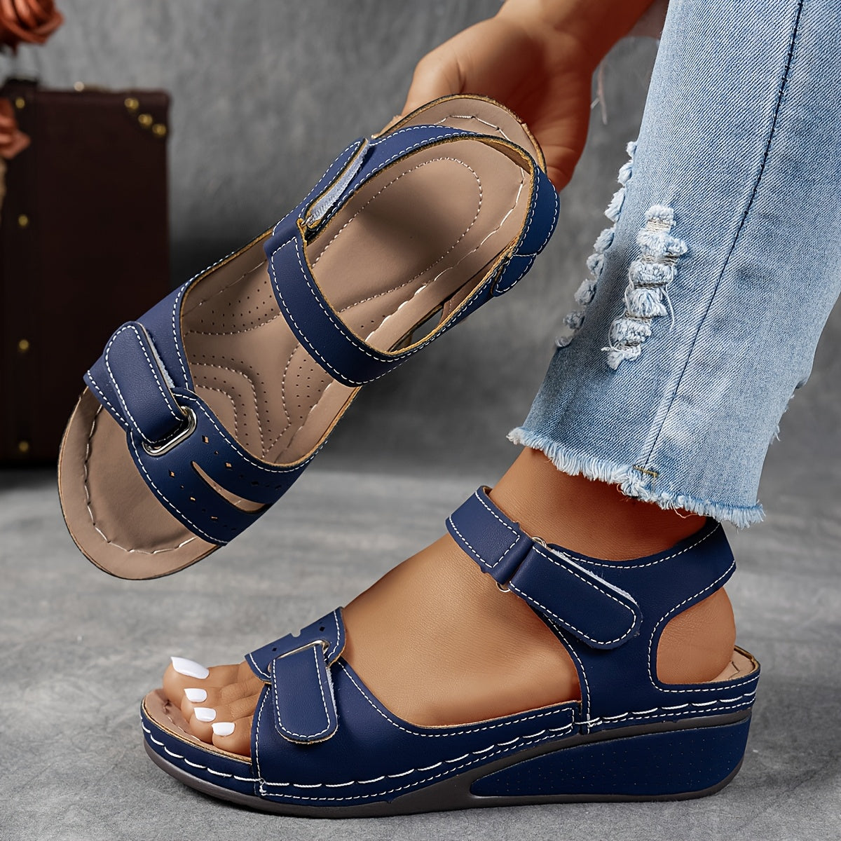 Janet - Sandalias ortopédicas Comfort Flex