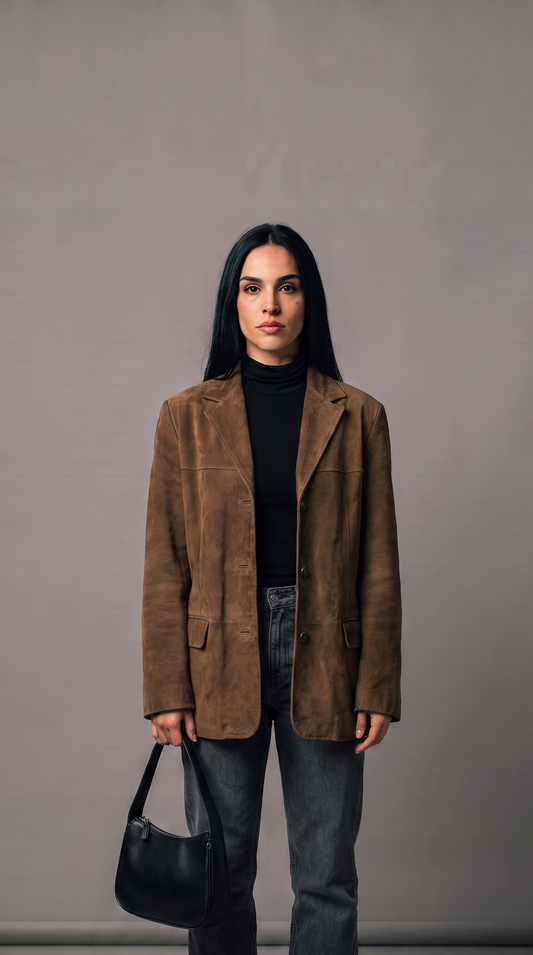 Dila - Chaqueta de ante para Mujer