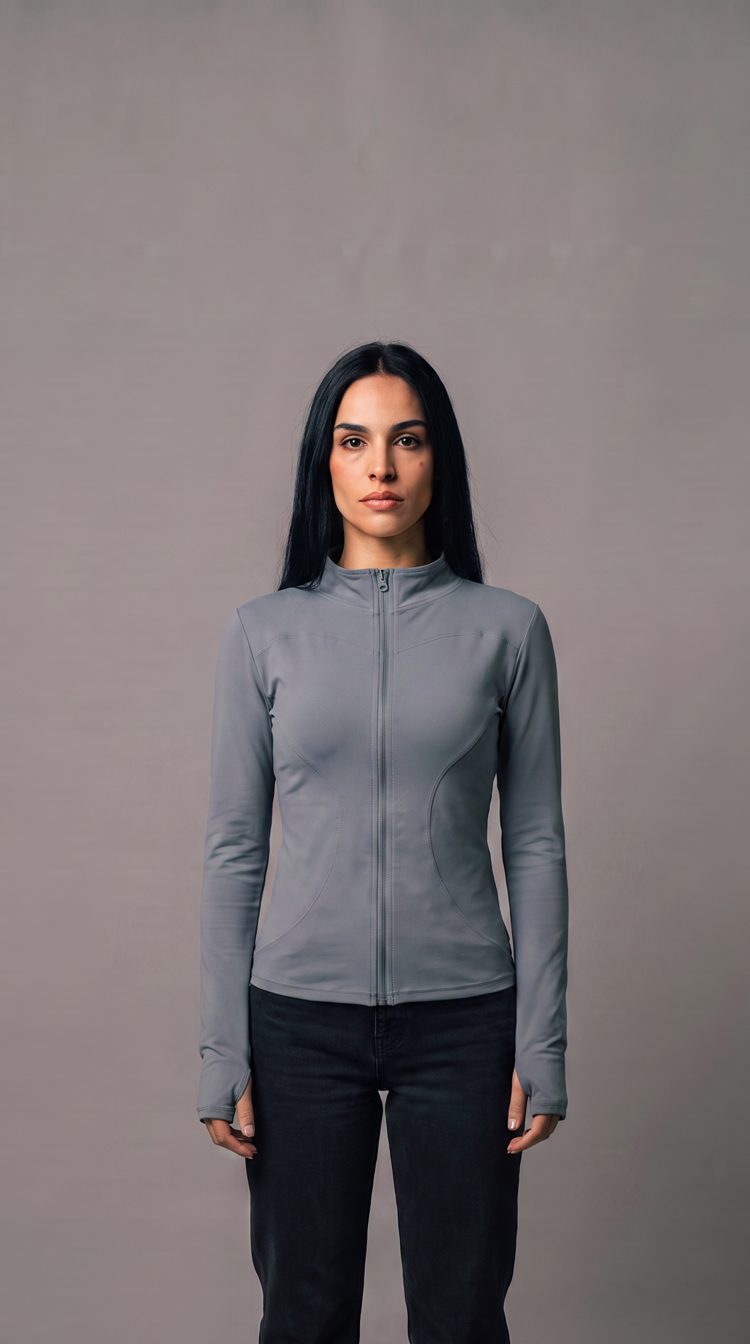 zara- chaqueta compresion manga larga