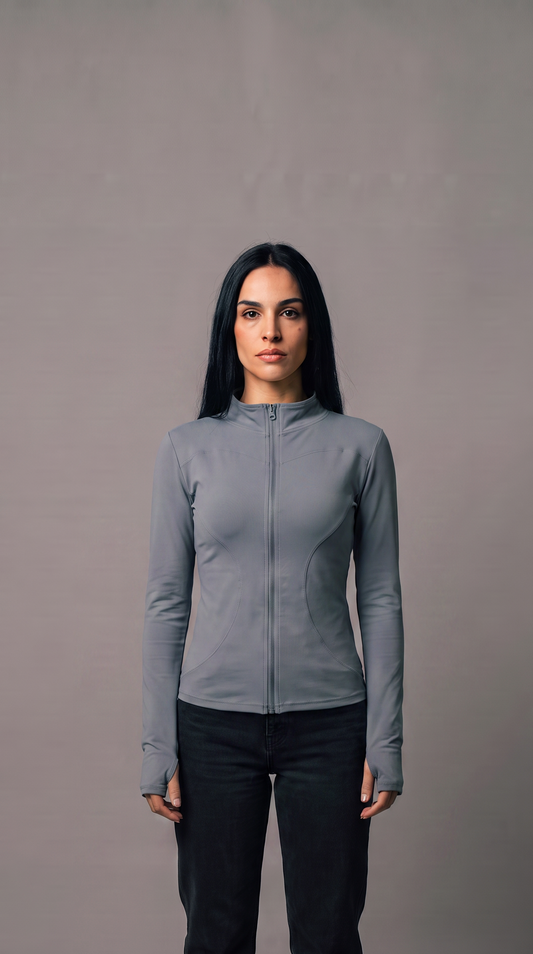 zara- chaqueta compresion manga larga