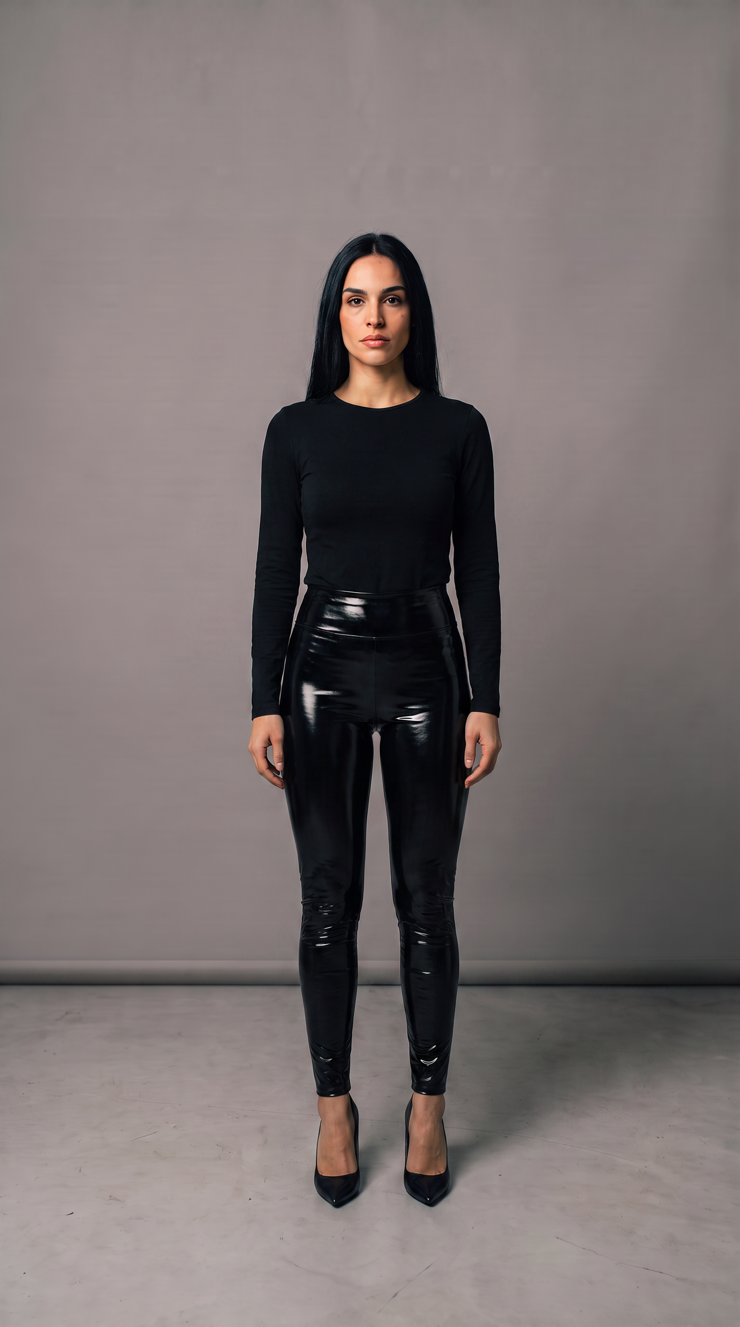 Leggings de cuero