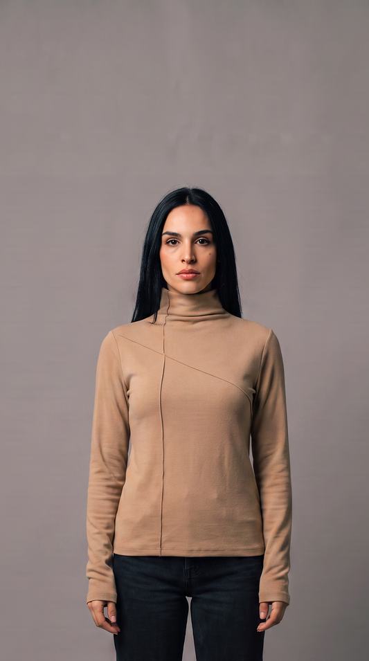 Top de cuello alto Sarah