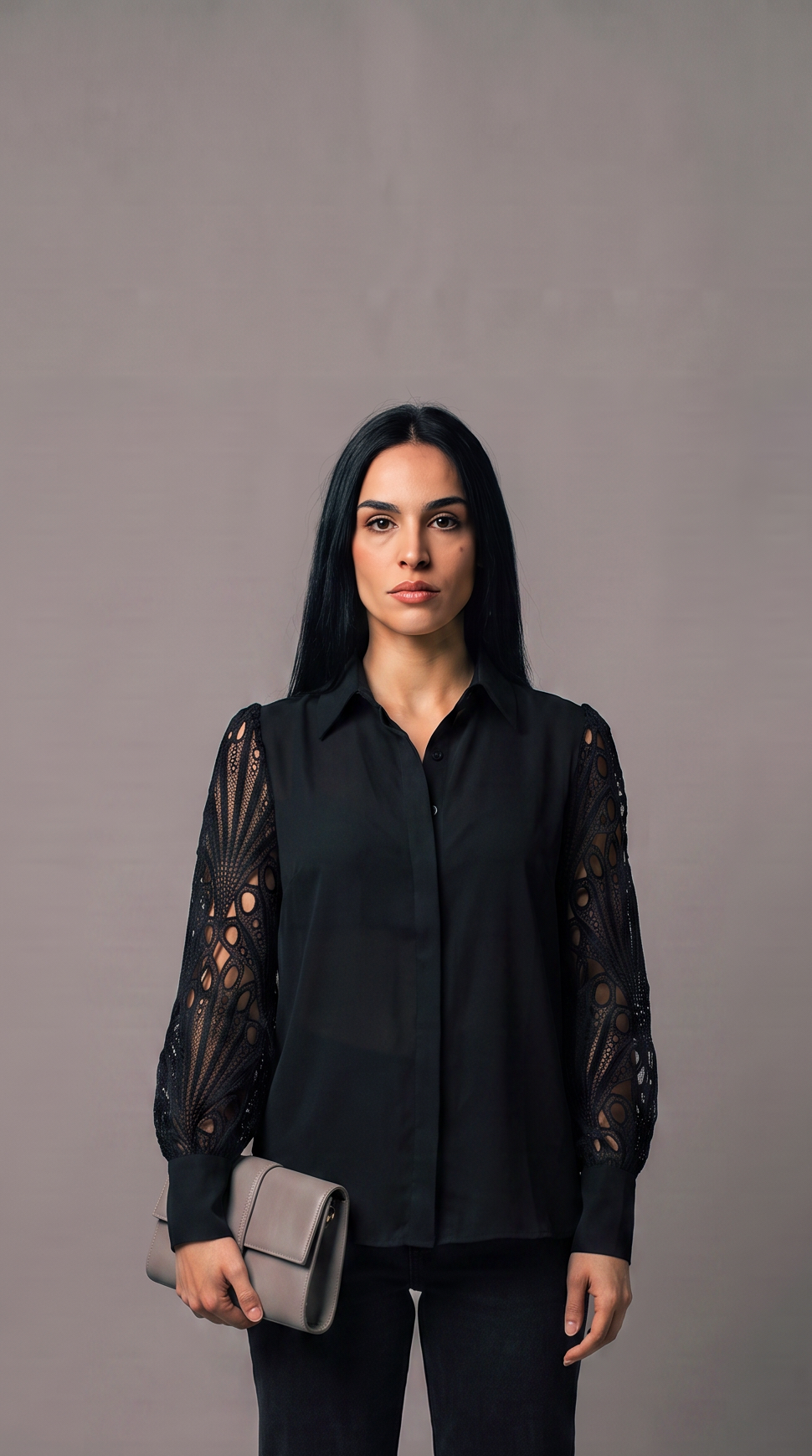 Blusa con aberturas