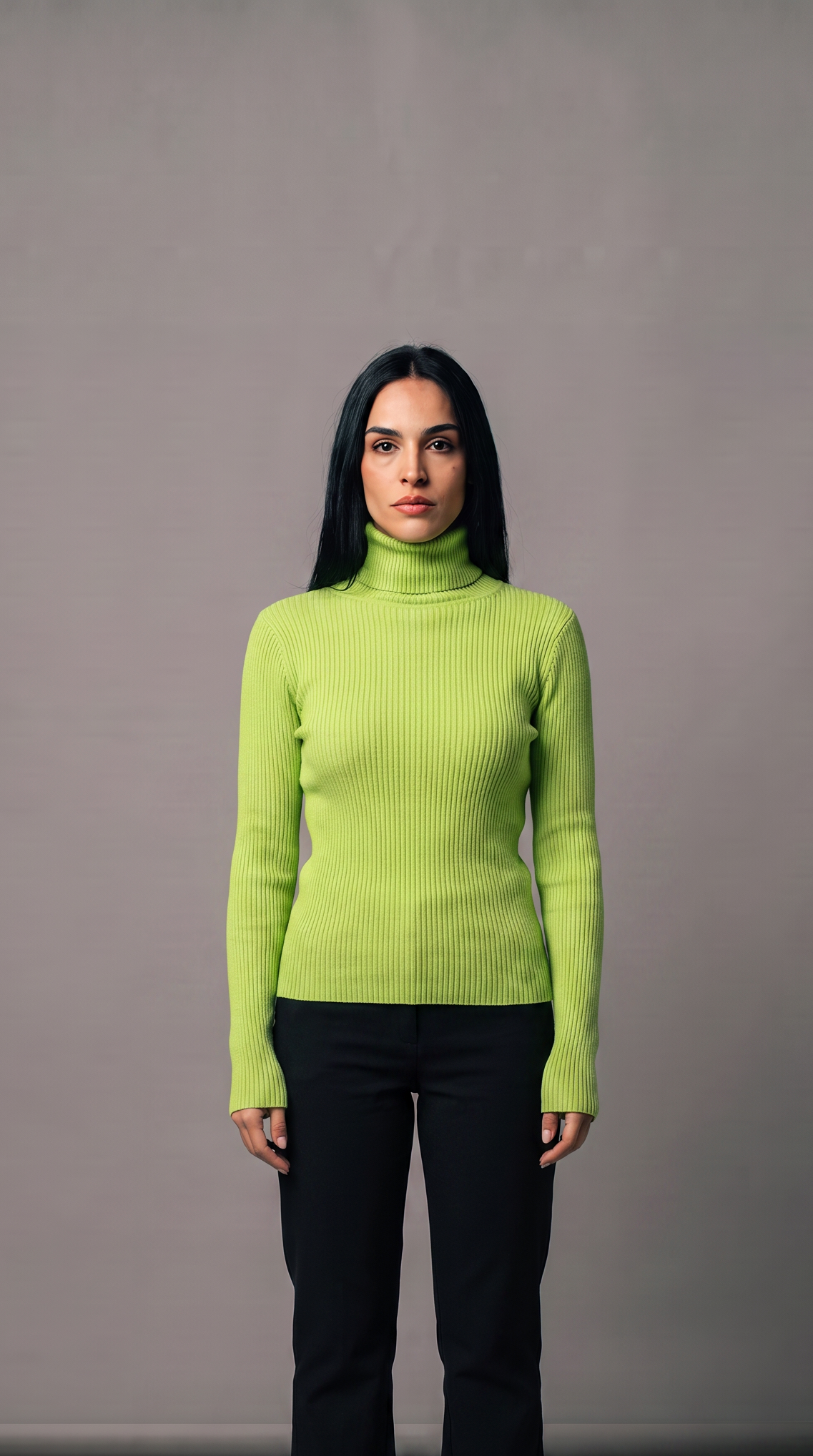 Jersey de cuello alto Alice