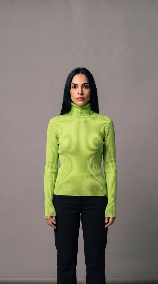 Jersey de cuello alto Alice