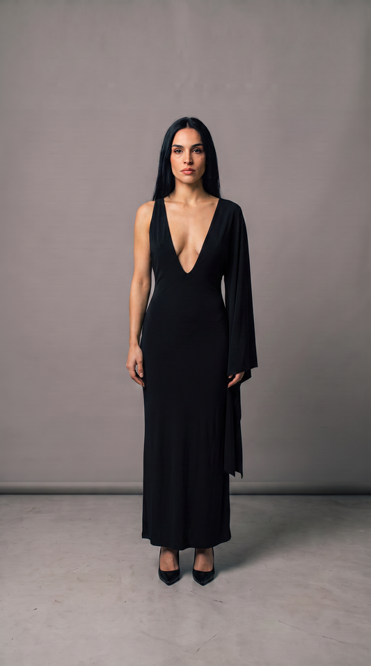 Vestido vendaje sin espalda