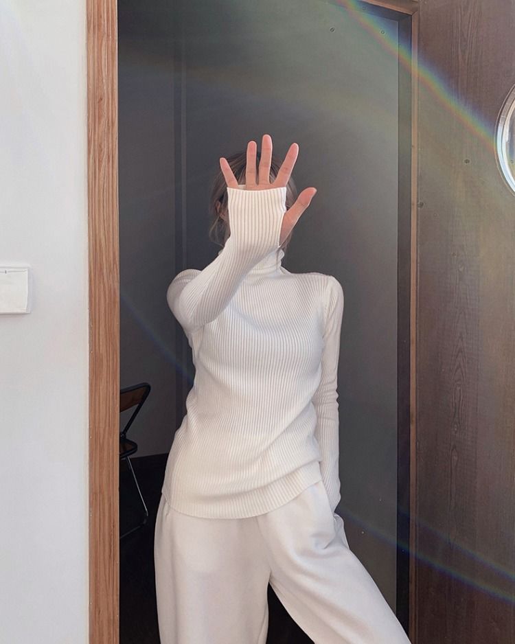 Jersey de cuello alto Alice