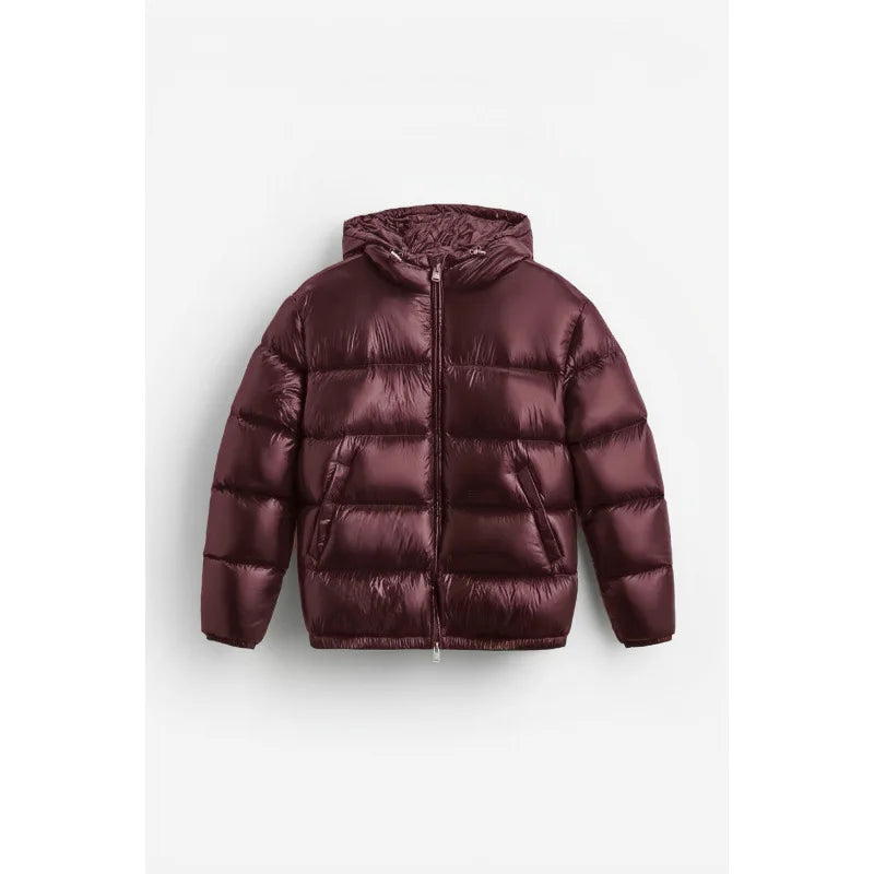 Lorw - Parka de plumón de marca de lujo para hombre
