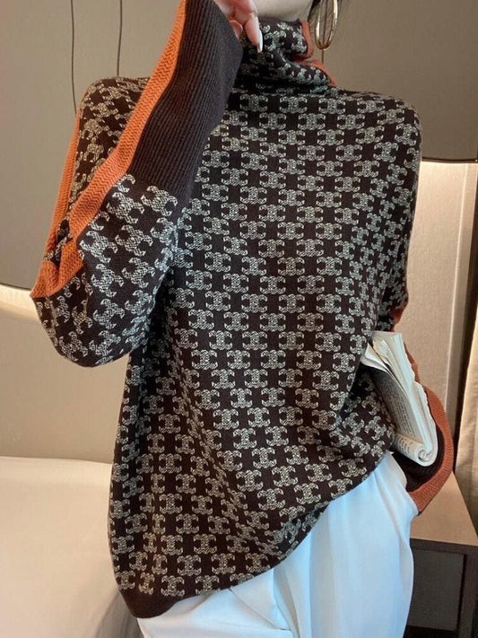 Jersey de cuello alto Sibyl